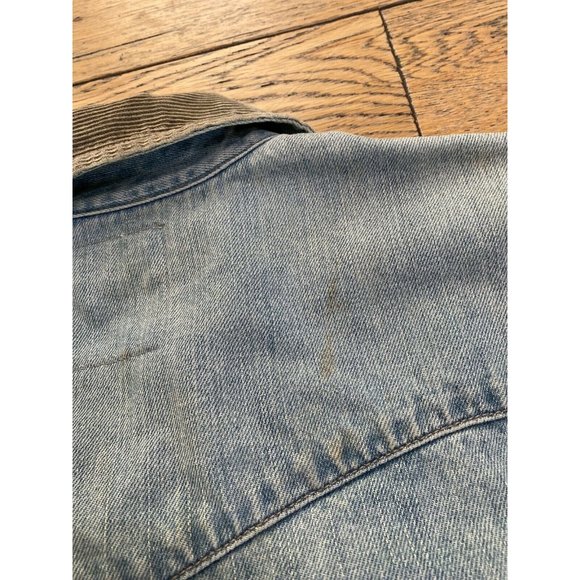 All Saints Men's Reed Regular Fit Blue Denim Shirt - Picture 10 of 10